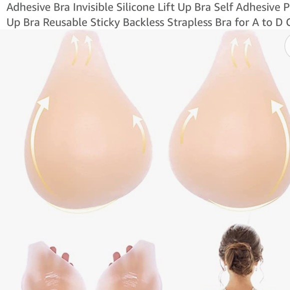 NEW SILICONE ADHESIVE BRA PASTIES XL - Picture 11 of 11